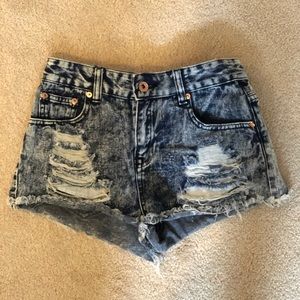 Forever 21 denim shorts